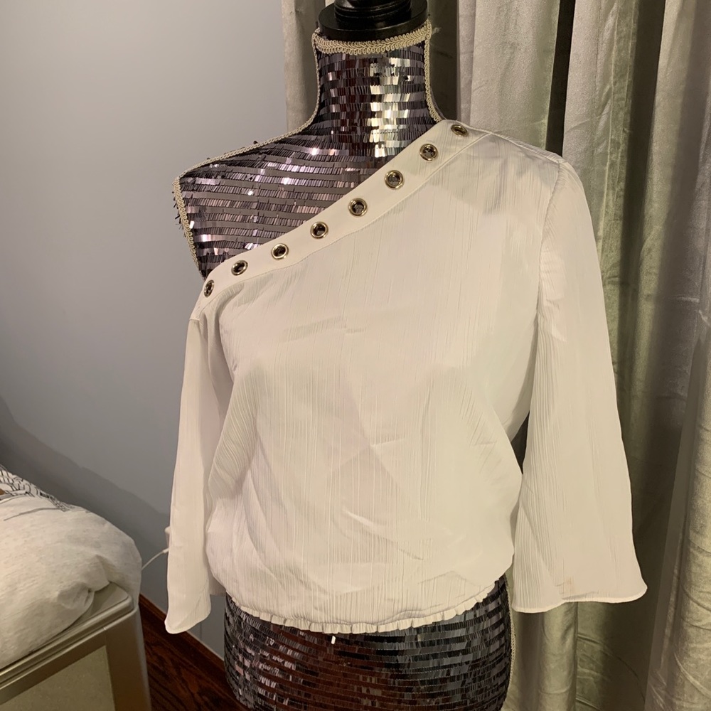 Off Shoulder 3/4 Sleeve Top